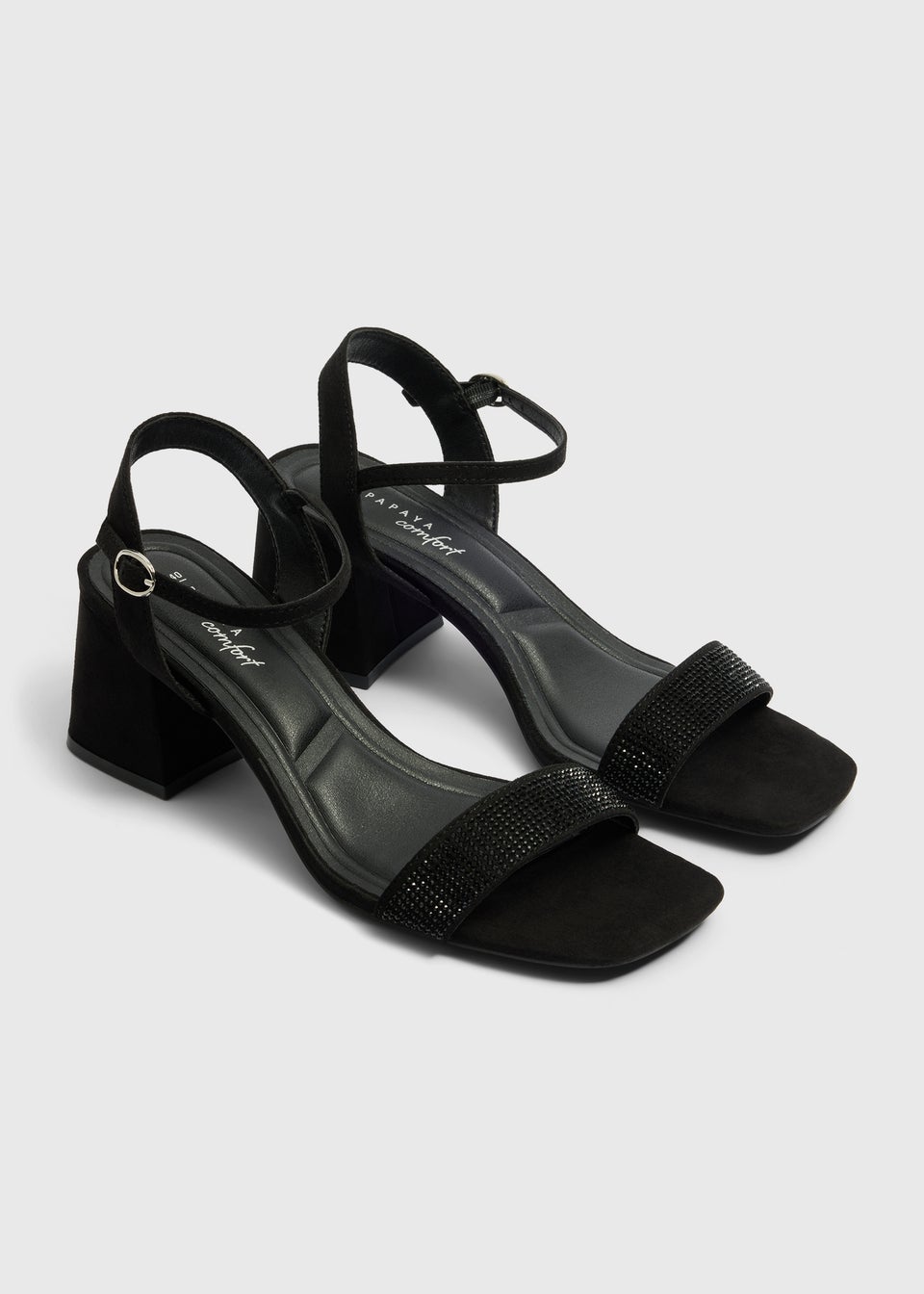 Black Block Heels