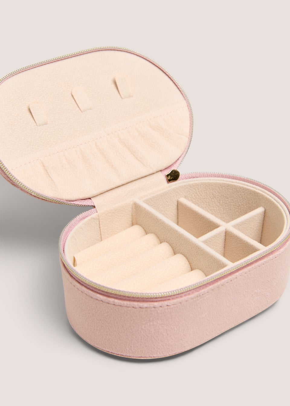Pink Alphabet Travel Jewellery Box