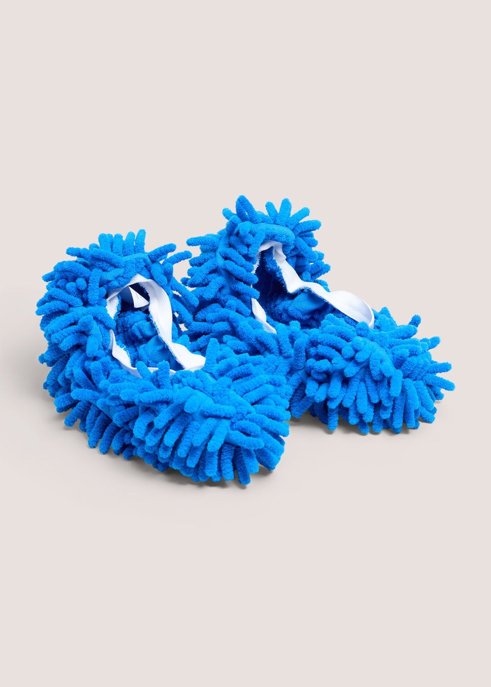 Blue Lazy Man Cleaning Slippers