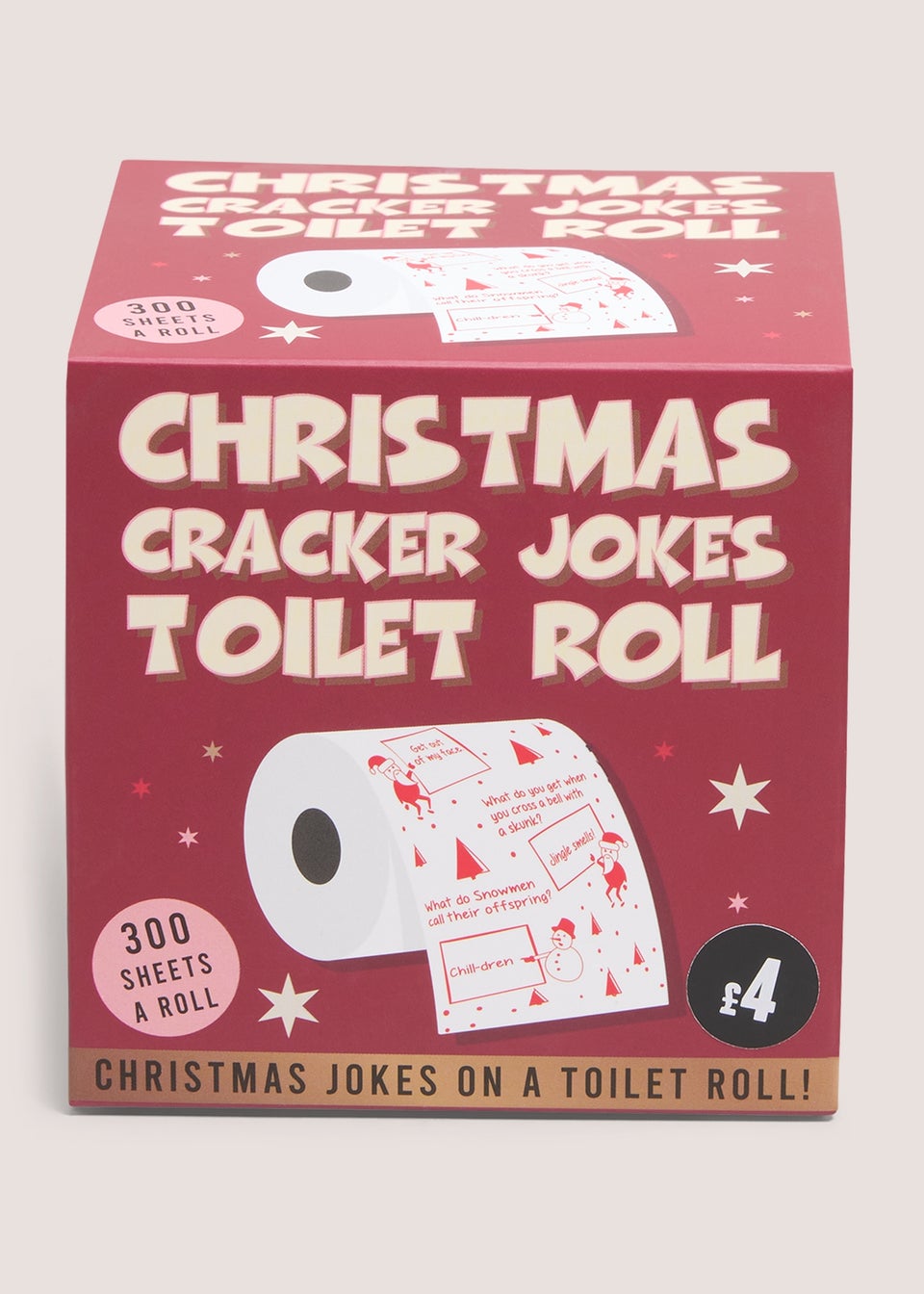 Christmas Joke Toilet Roll