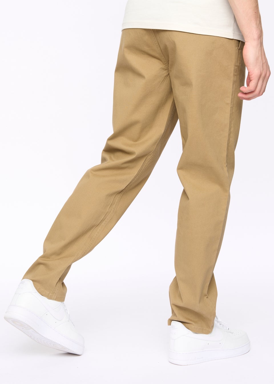 Crosshatch Biscuit Chalford Baggy Chinos
