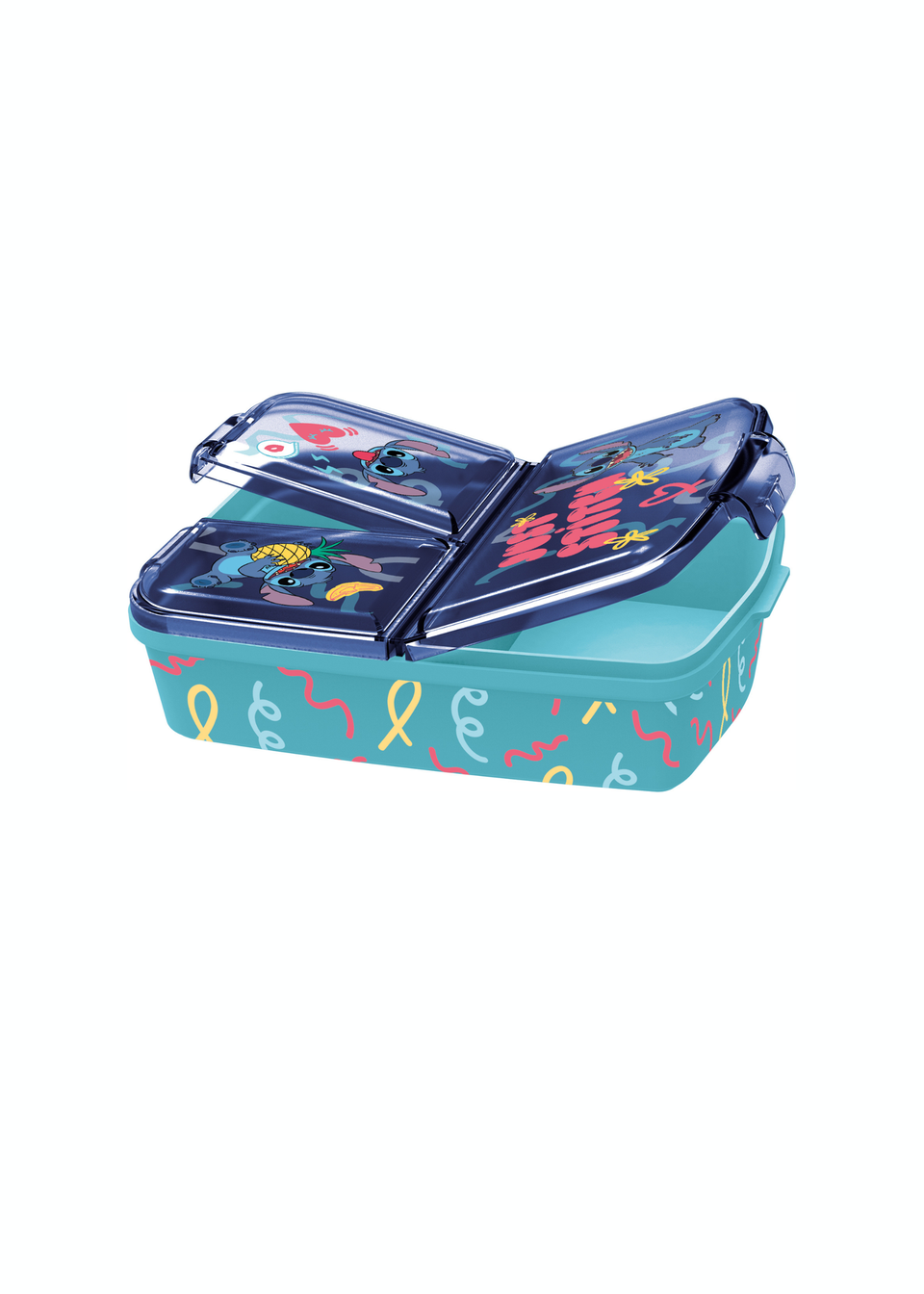 Disney Blue Stitch Lunch Box set