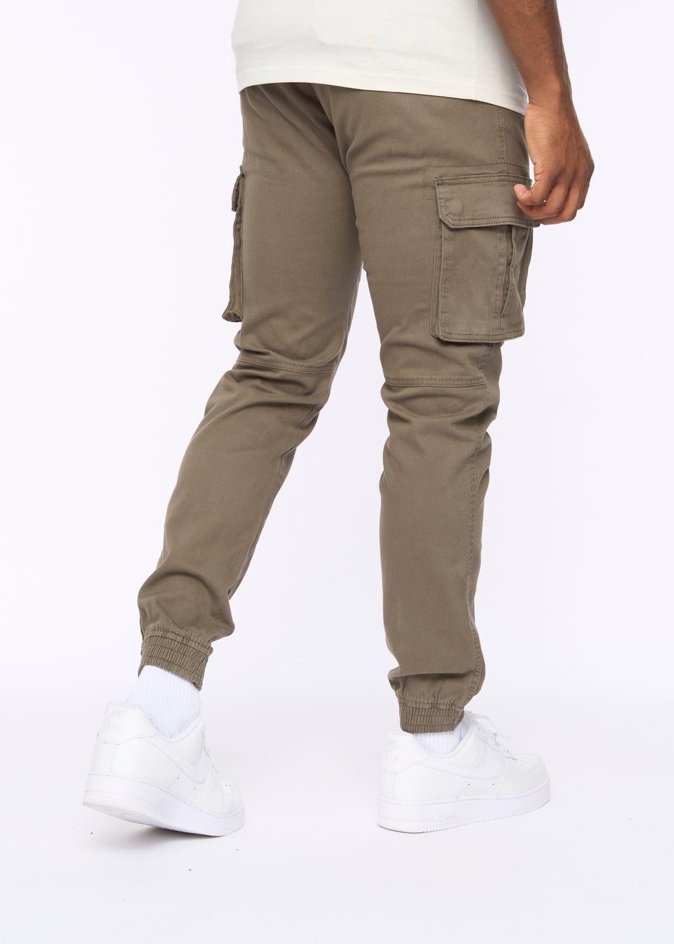 Crosshatch Khaki Frentons Cargo Pants