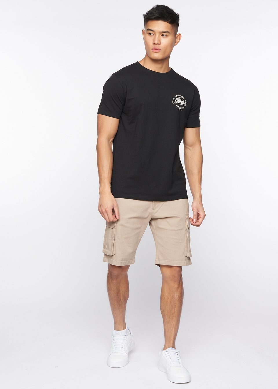 Crosshatch Stone Frentons Cargo Shorts