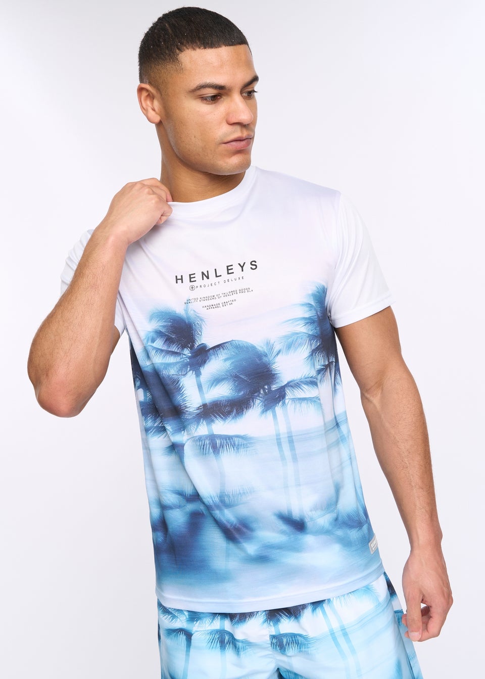 Henleys  Optic White Hennicane T-Shirt