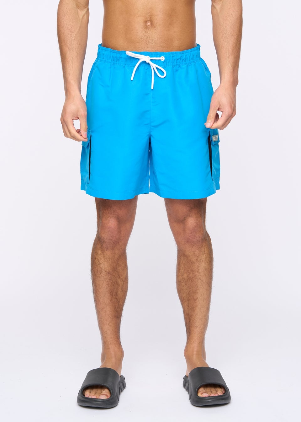 Henleys Blue Henulty Swim Shorts