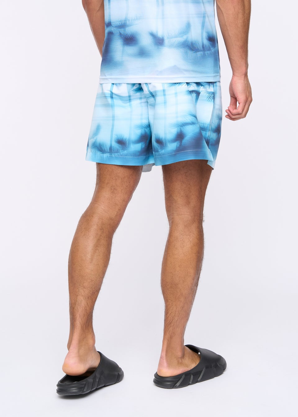 Henleys Denim Blue Hennicane Swim Shorts