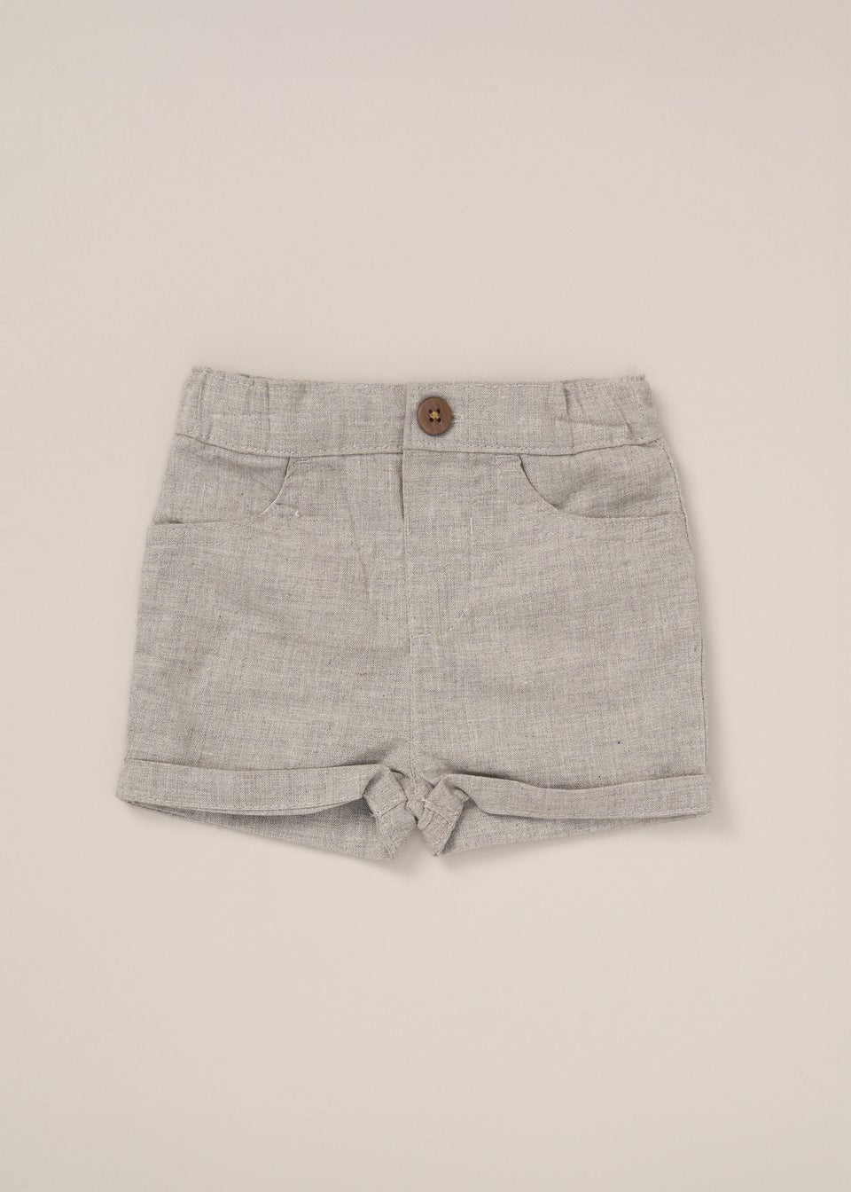 Little Gent Bodysuit Shirt with Mock Waistcoat Shorts Outfit Set (12-24 mnths)