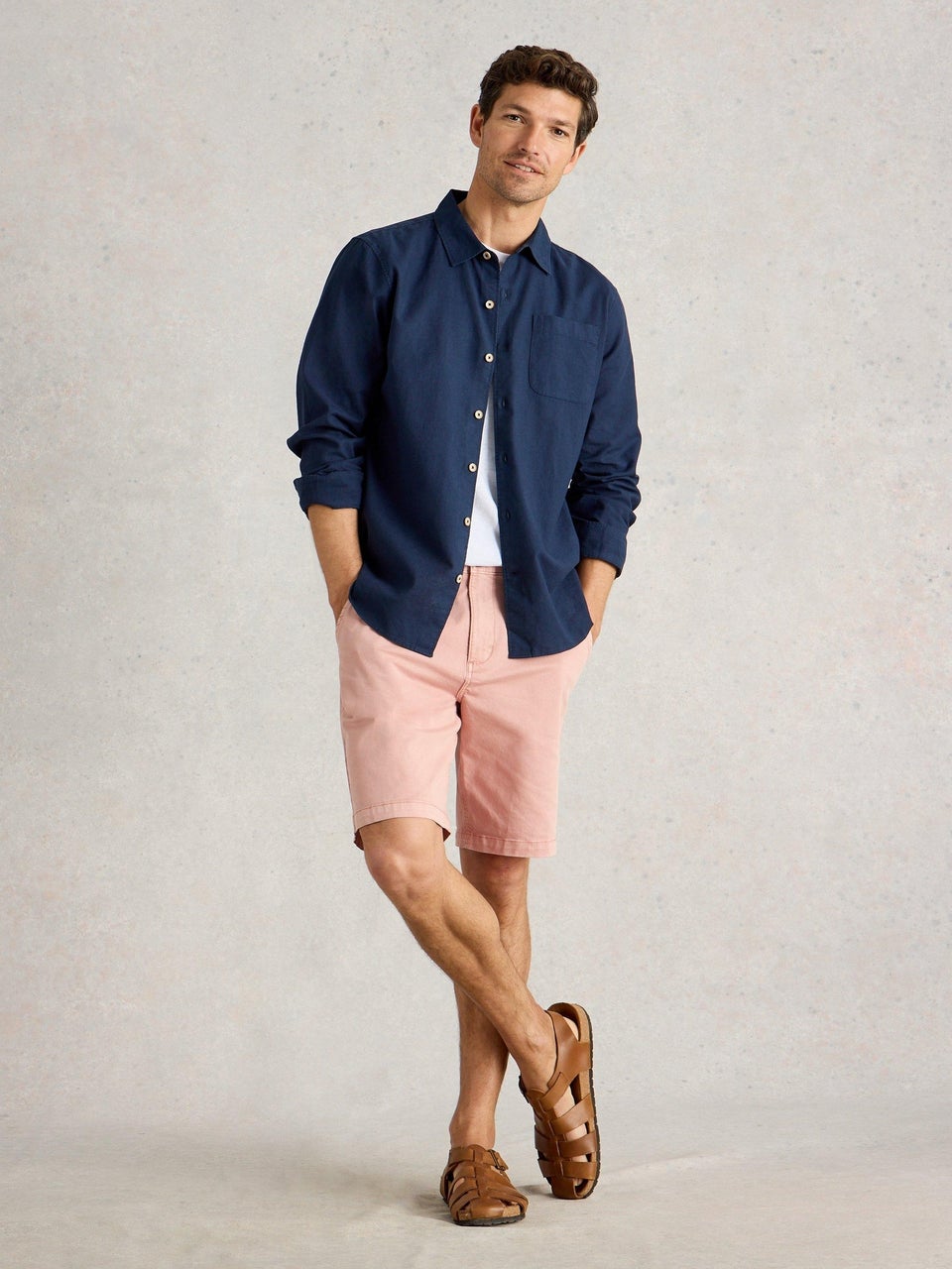 Chino-Shorts aus Bio-Baumwolle