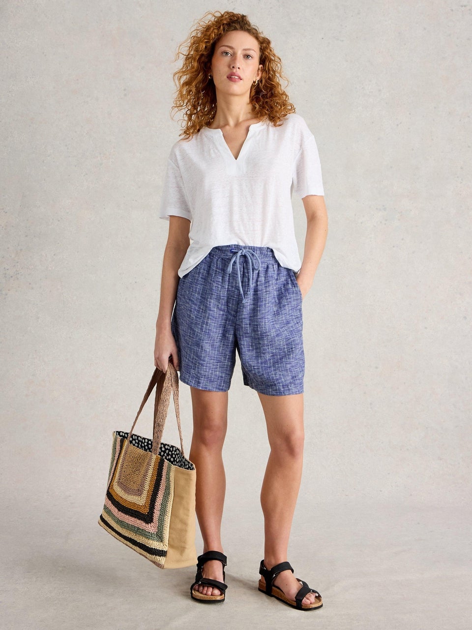 Leinen-Shorts Belle