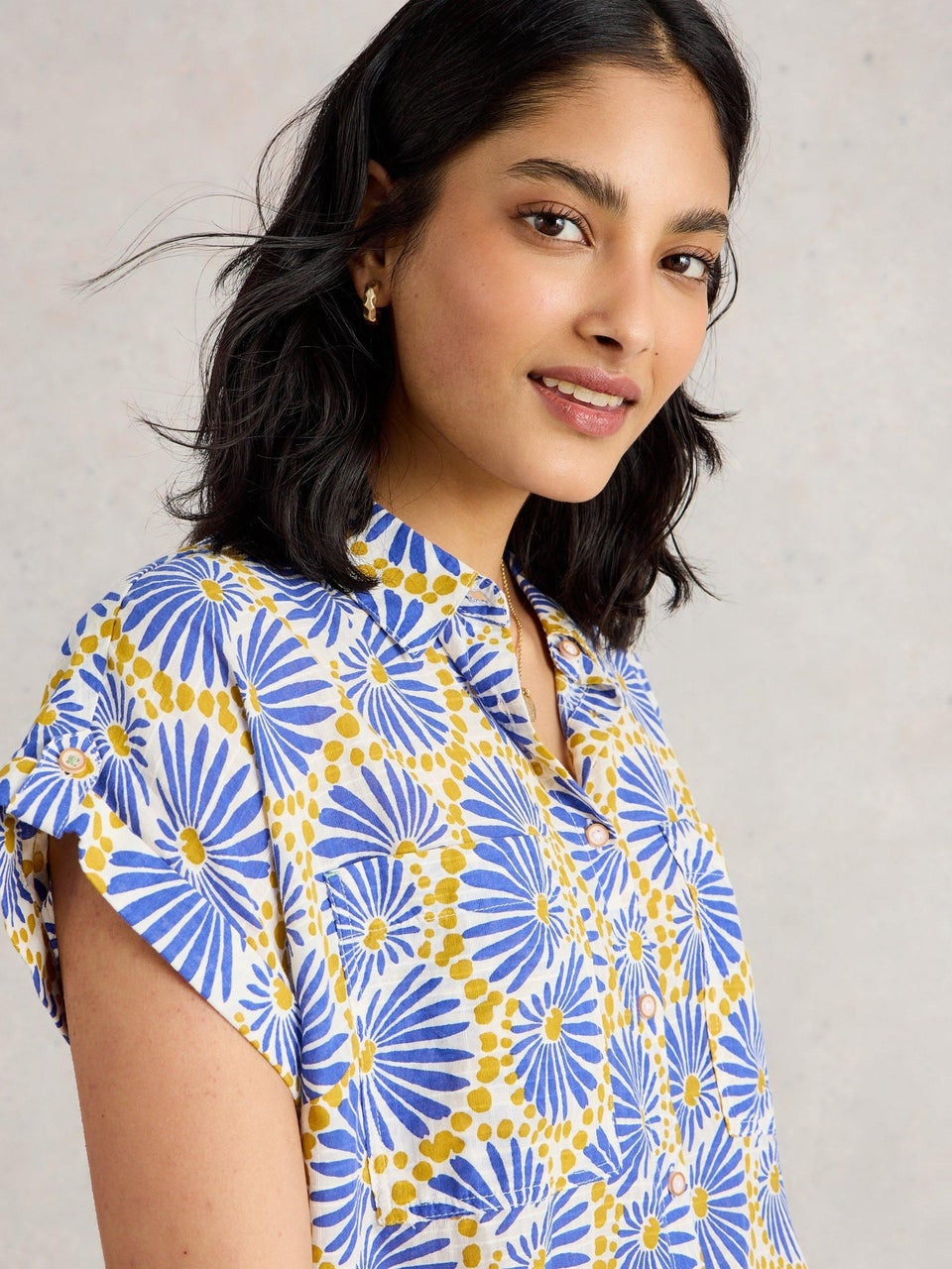 Bluse Ellie aus Bio-Baumwolle