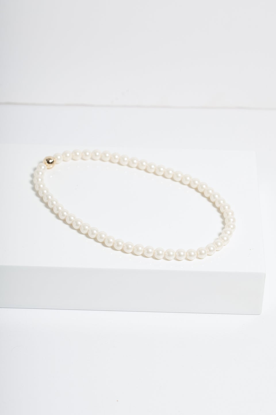 Jon Richard Gold Plated Magnetic Pearl Necklace