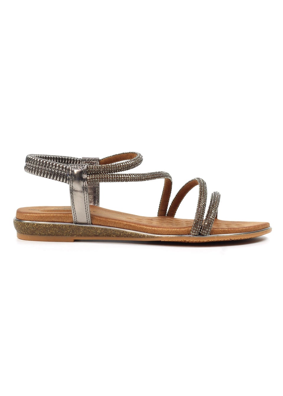 Lunar Pewter Cortez Sandal