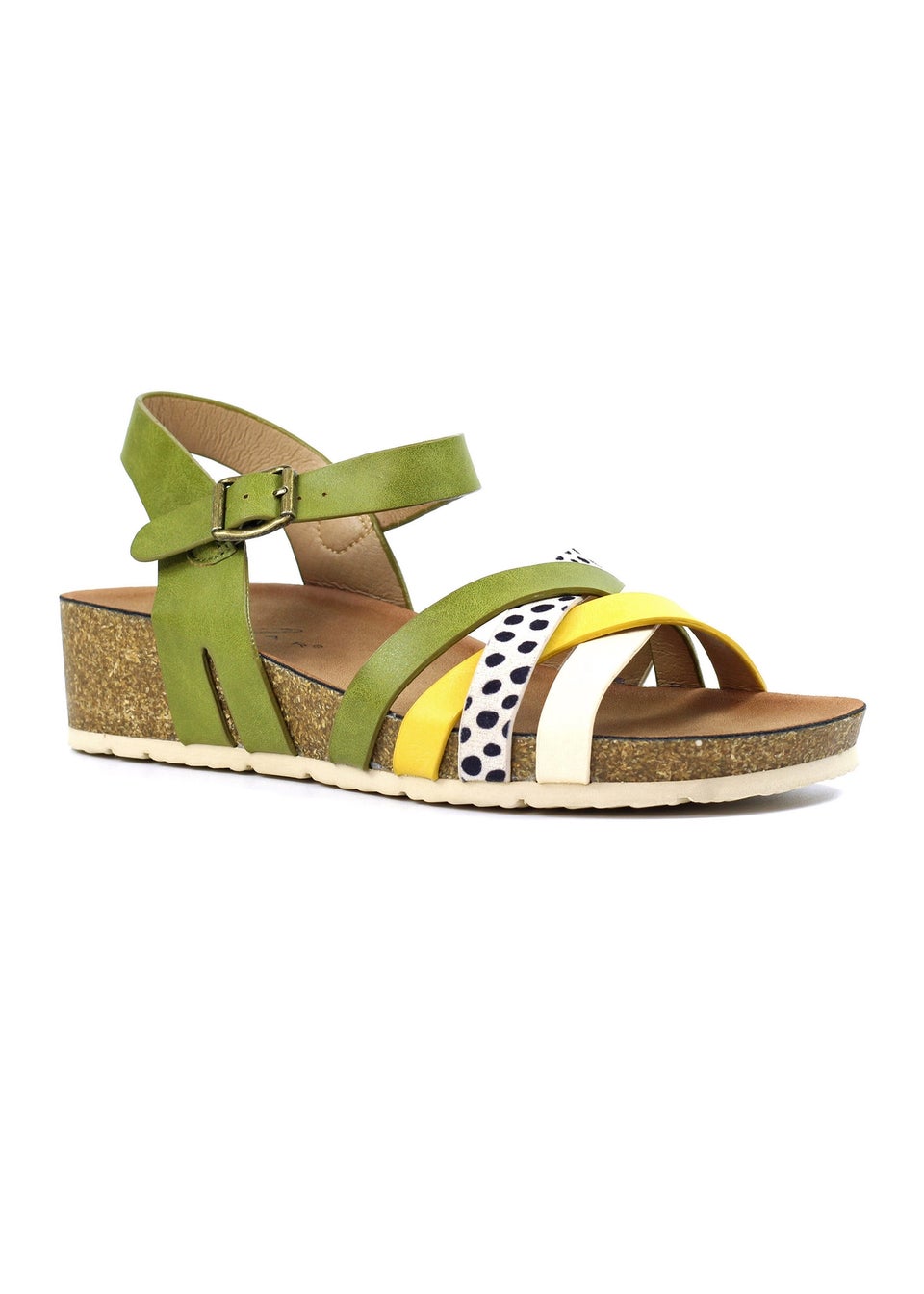 Lunar Green Selina Sandal