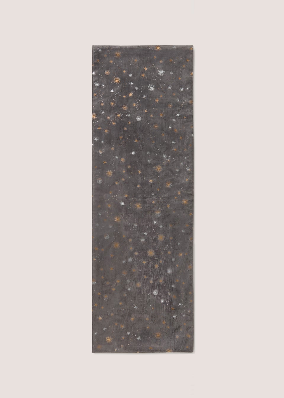 Grey Celestial Table Runner