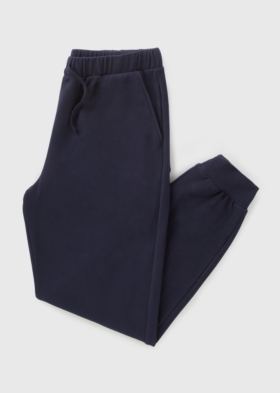 Navy Microfleece Joggers