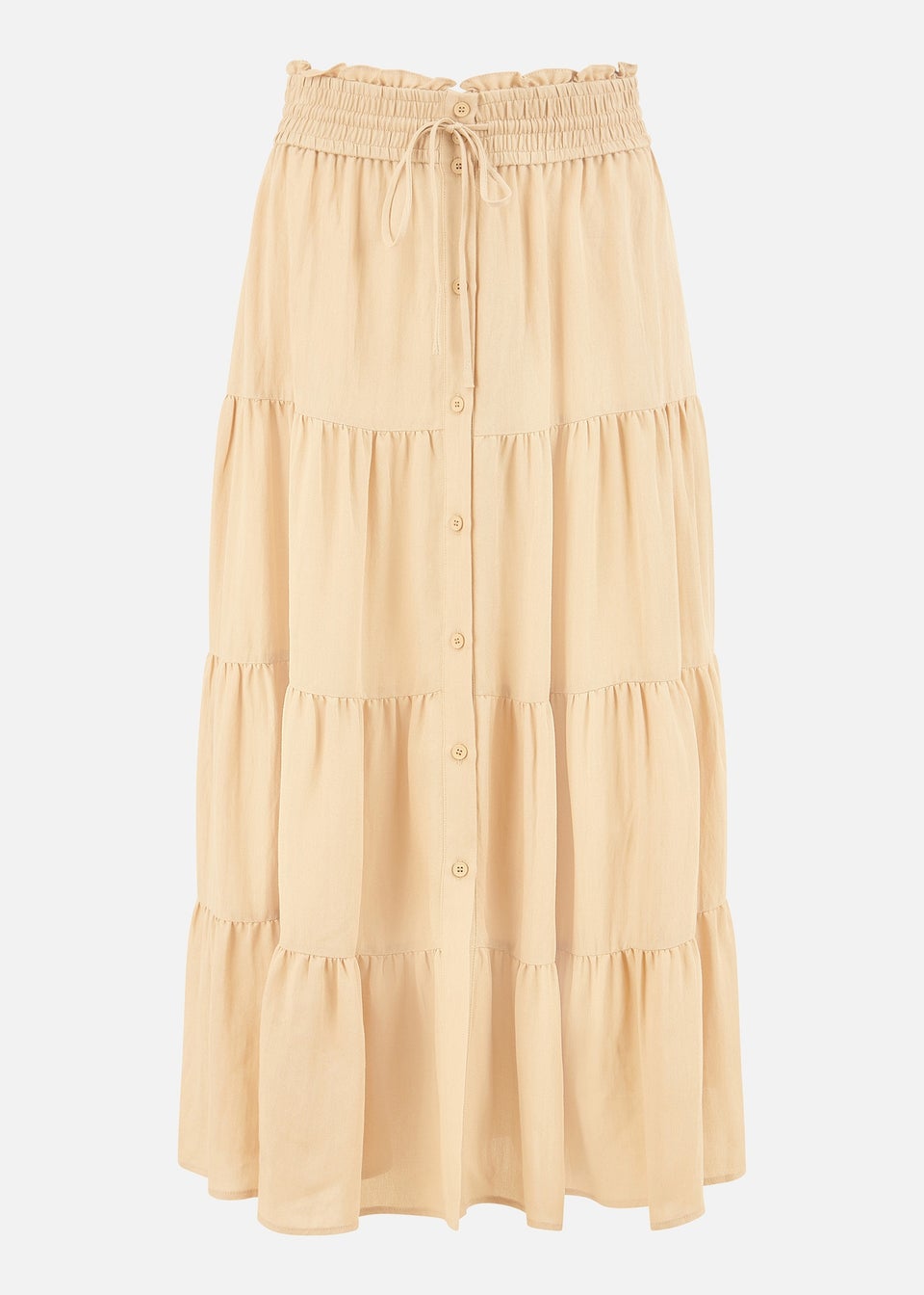 Yumi Stone Midi Boho Skirt