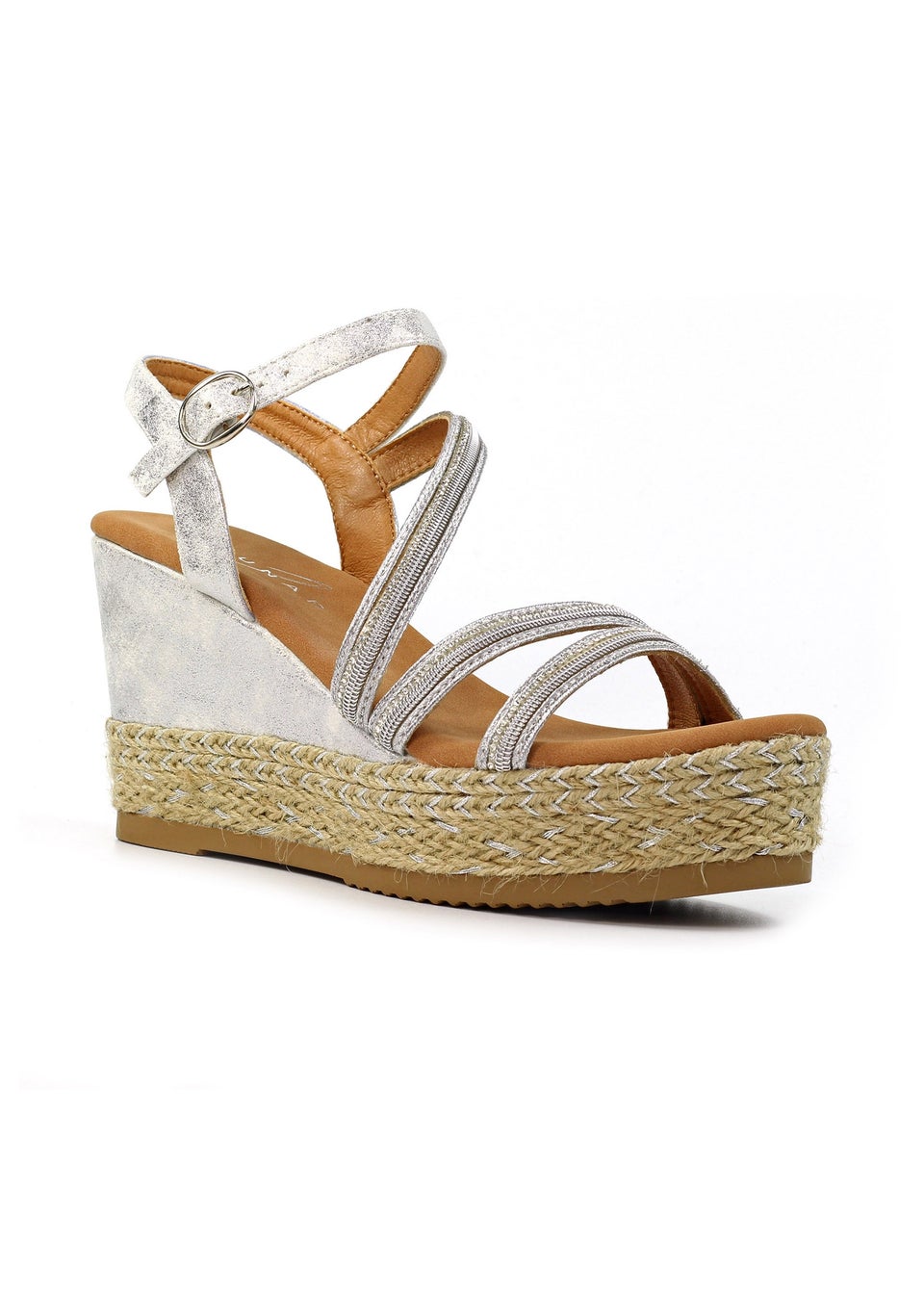 Lunar Silver Fern Sandal