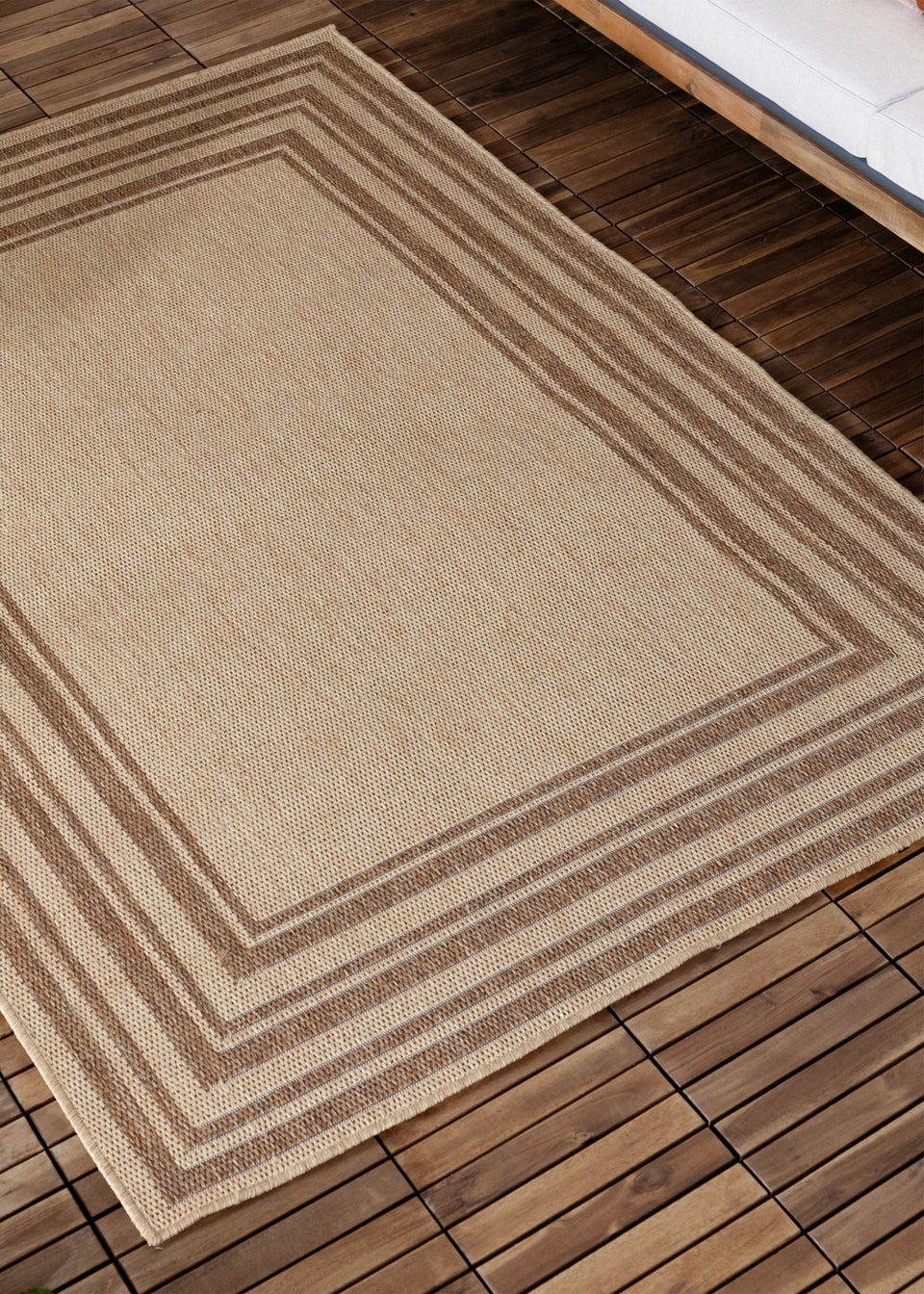 Yard Natural Camber Jute Effect Indoor/Outdoor Rug