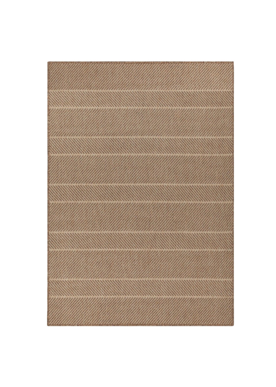 Yard Natural Pentle Jute Effect Indoor/Outdoor Rug