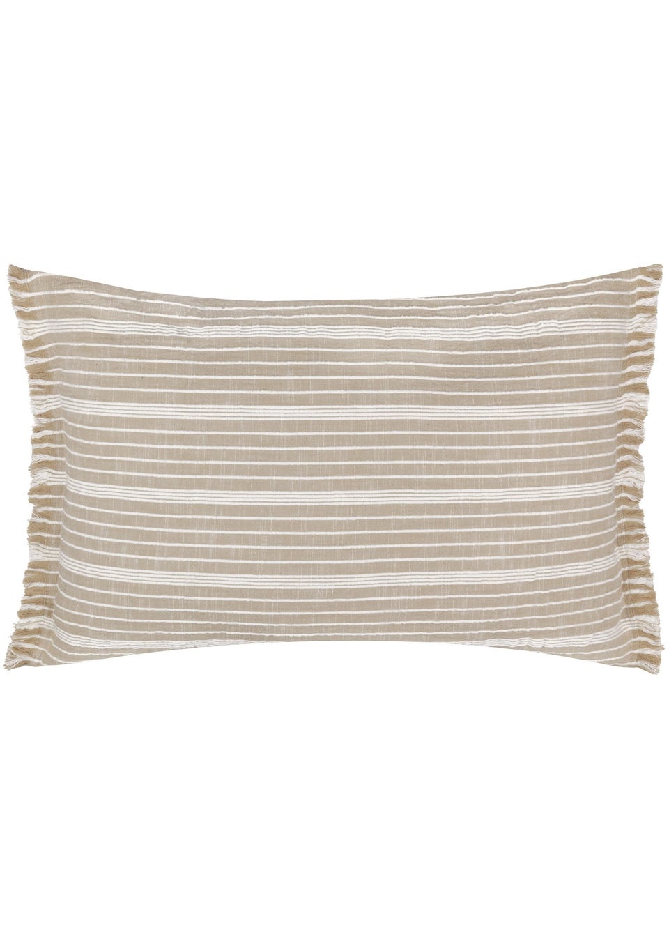 Yard Natural Tide Textured Stripe Outdoor Cushion