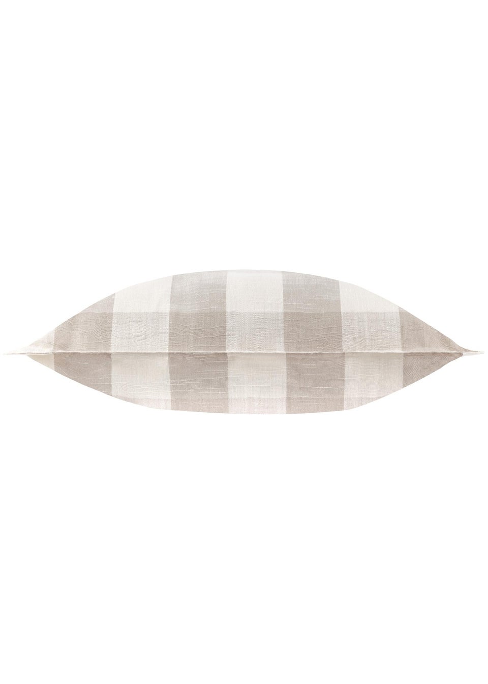 Yard Natural Chesil Check 100% Cotton Outdoor Outdoor Cushion