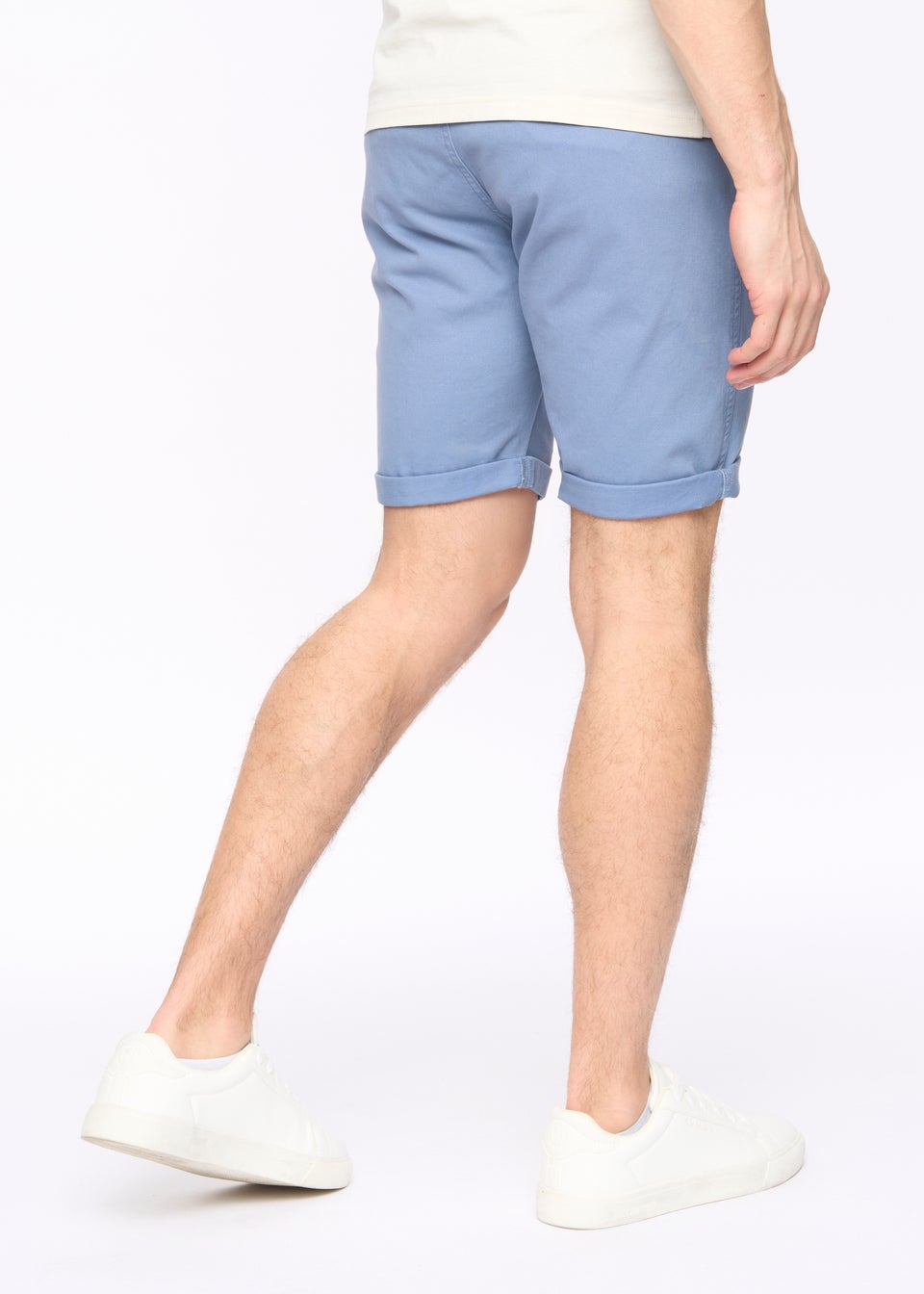 Crosshatch Pale Blue Sinwood Chino Shorts