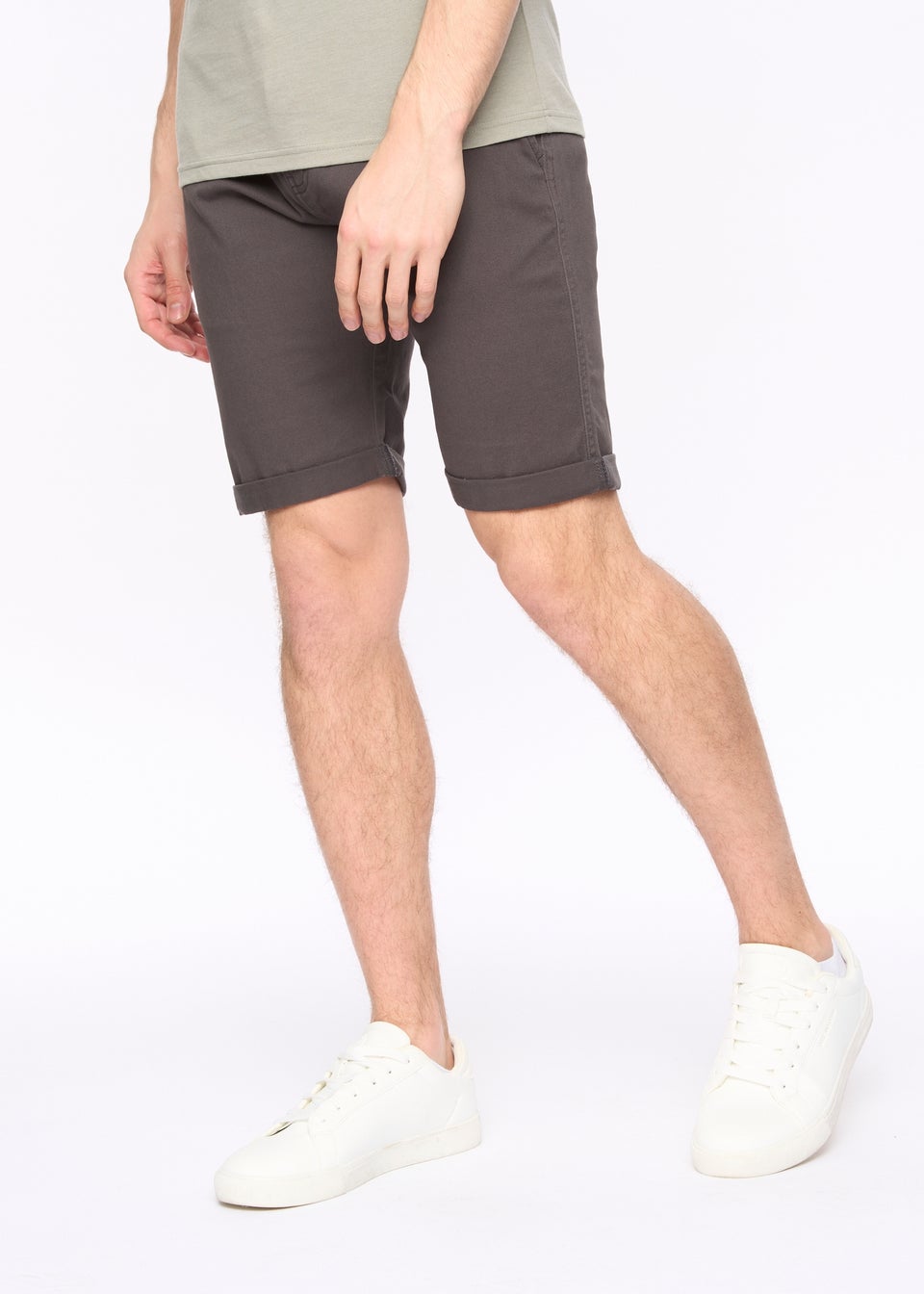 Crosshatch Charcoal Sinwood Chino Shorts