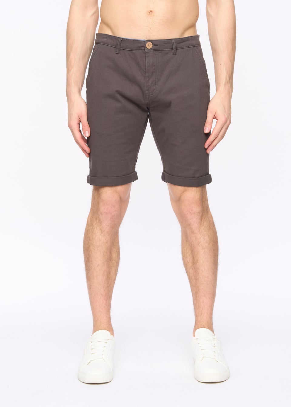 Crosshatch Charcoal Sinwood Chino Shorts