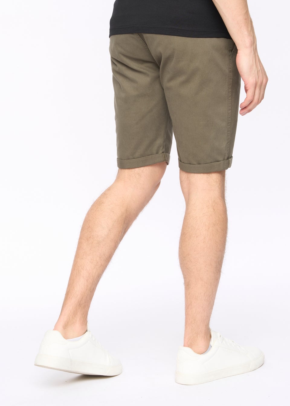 Crosshatch Khaki Sinwood Chino Shorts