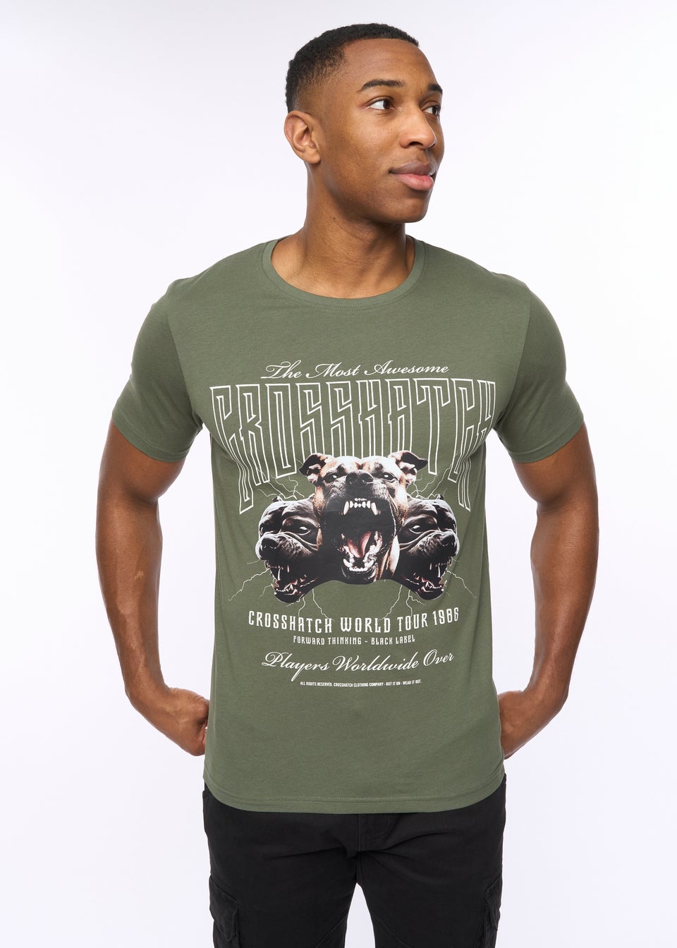 Crosshatch  Green Dogz  T-Shirt