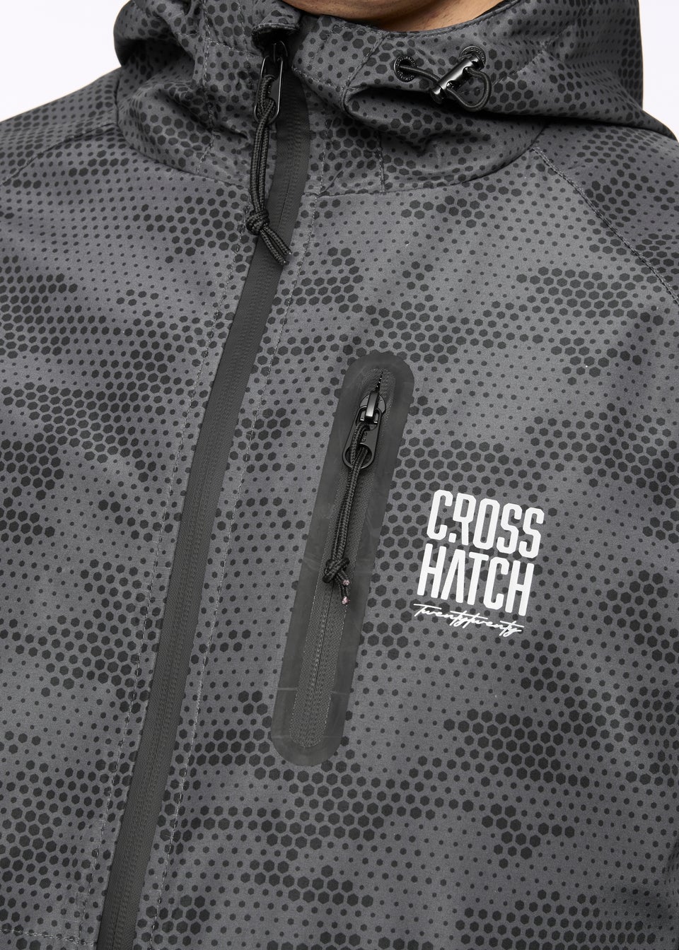 Crosshatch Dark Grey Janscore Jacket