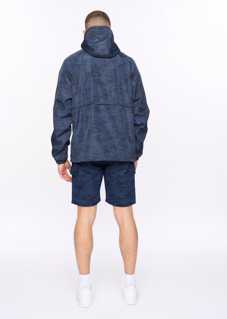 Crosshatch Navy Janscore Jacket