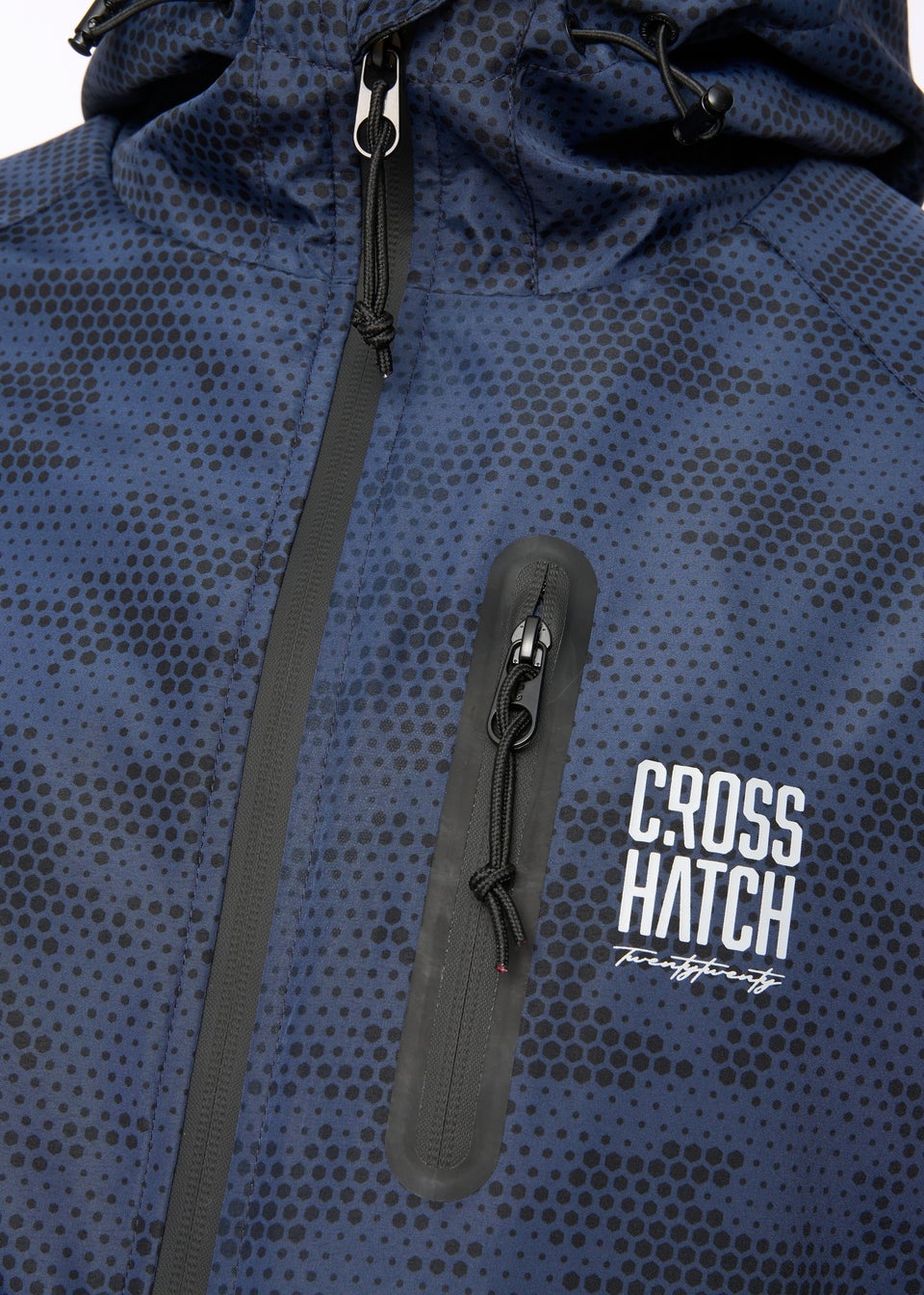 Crosshatch Navy Janscore Jacket