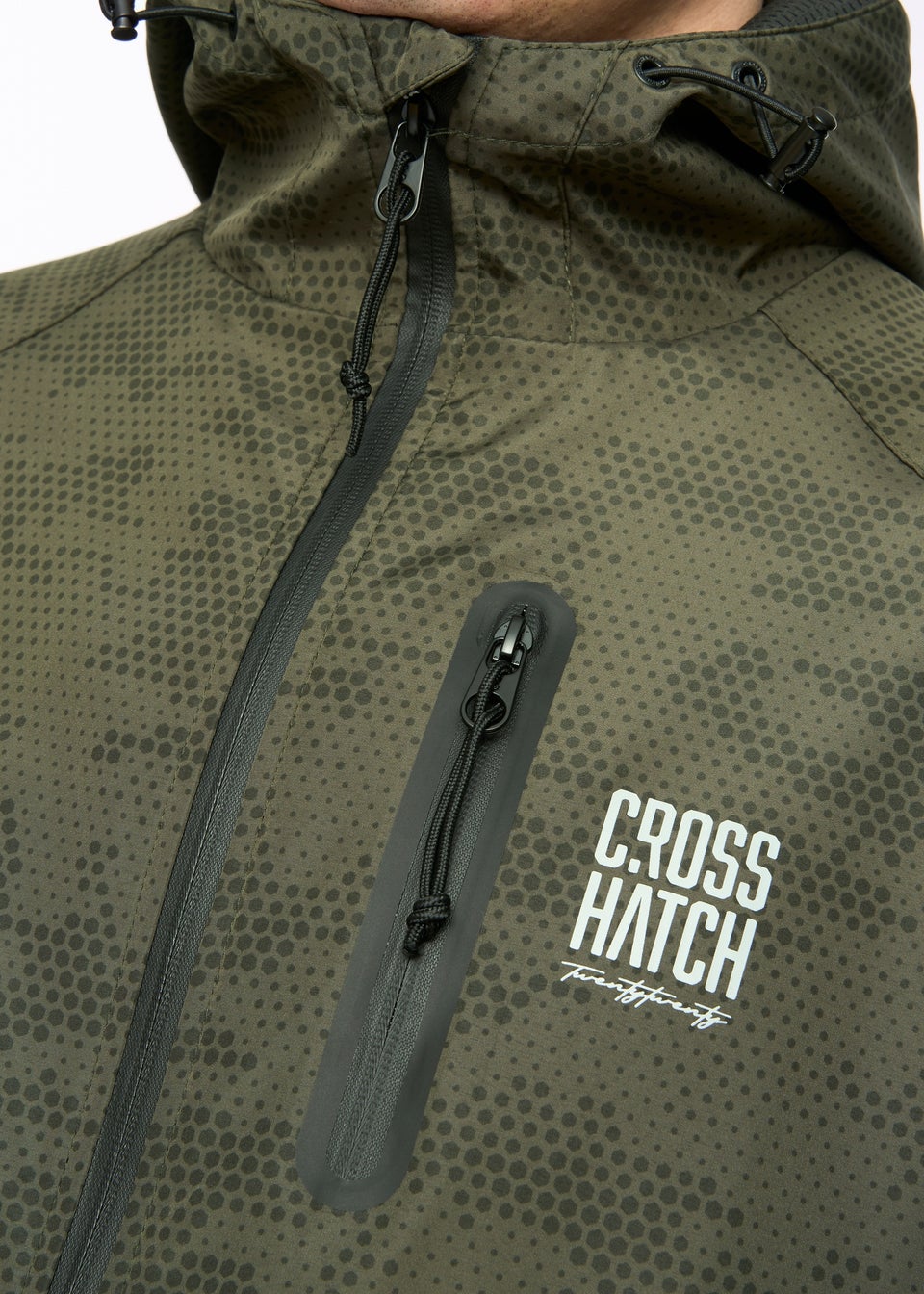 Crosshatch Deep Olive Janscore Jacket