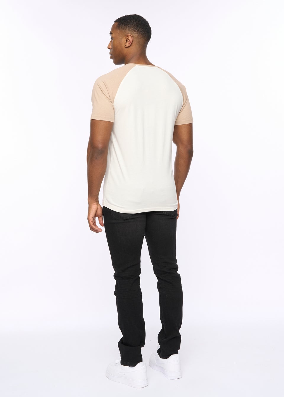 Crosshatch White Meza T-Shirt