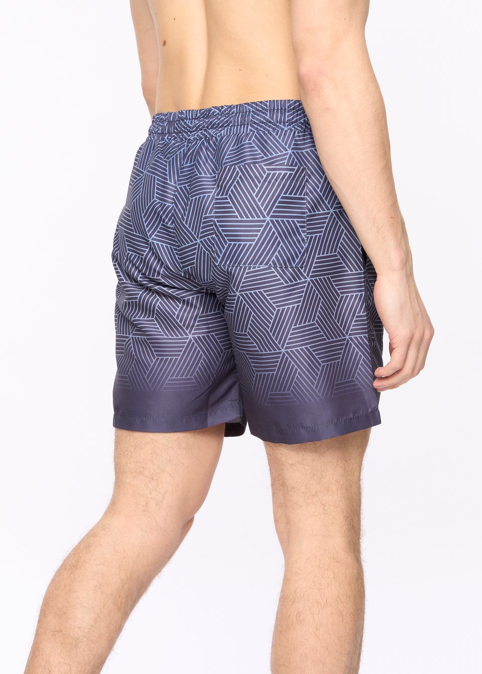 Crosshatch  Navy  Layotta  Swim  Shorts