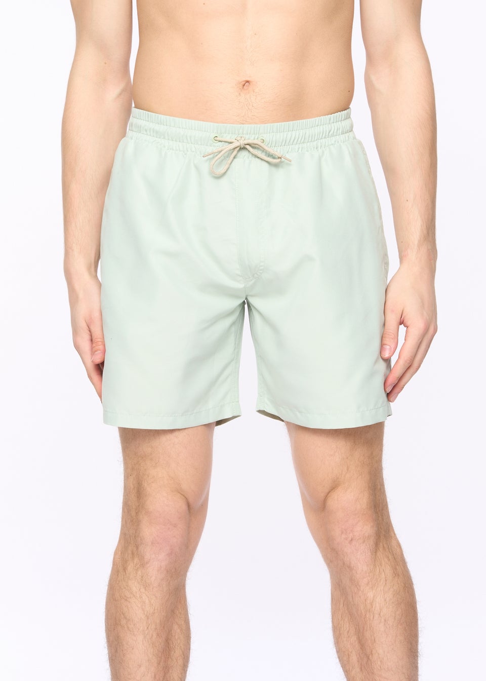 Crosshatch Mint Wabasso Swim Shorts