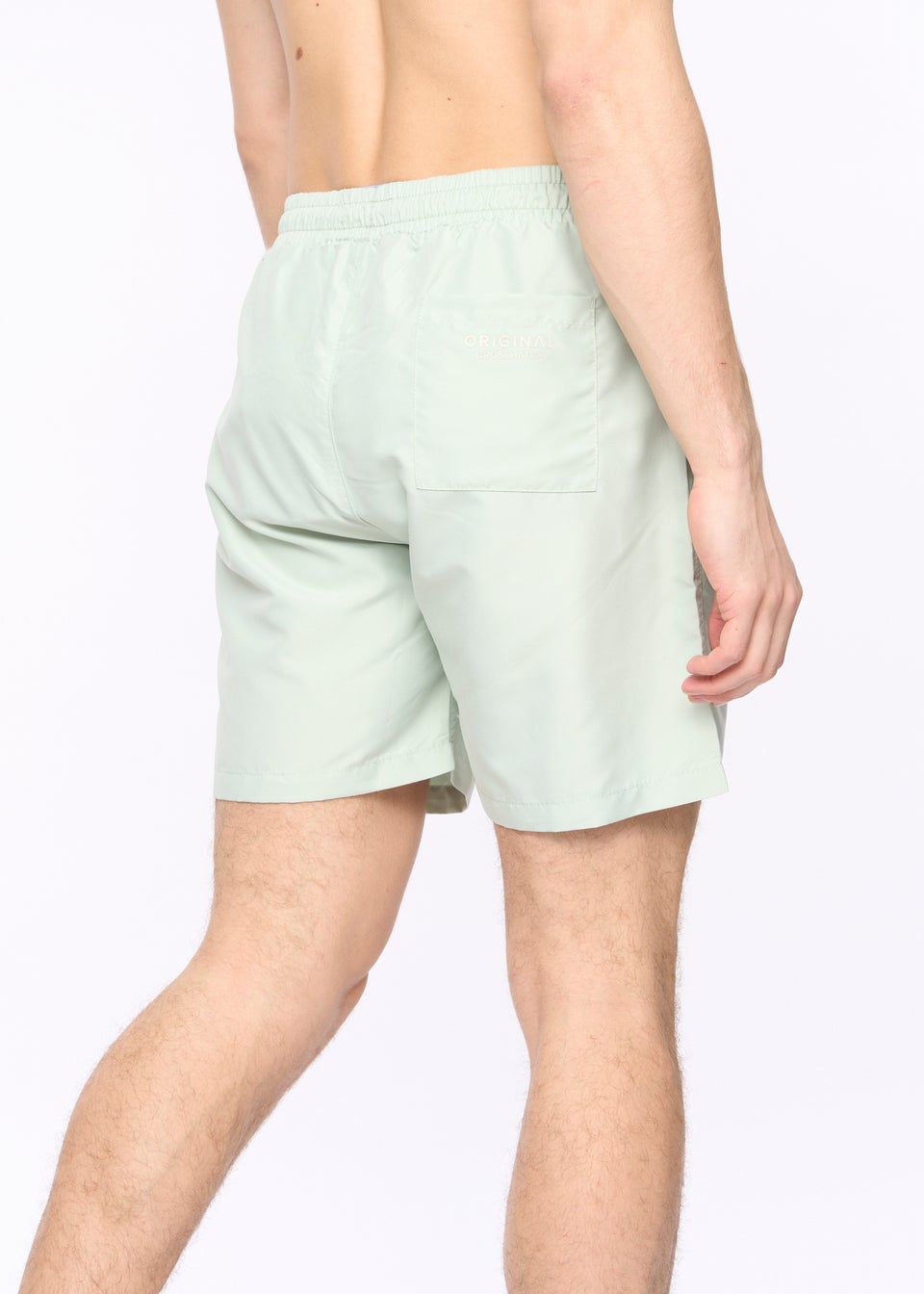 Crosshatch Mint Wabasso Swim Shorts