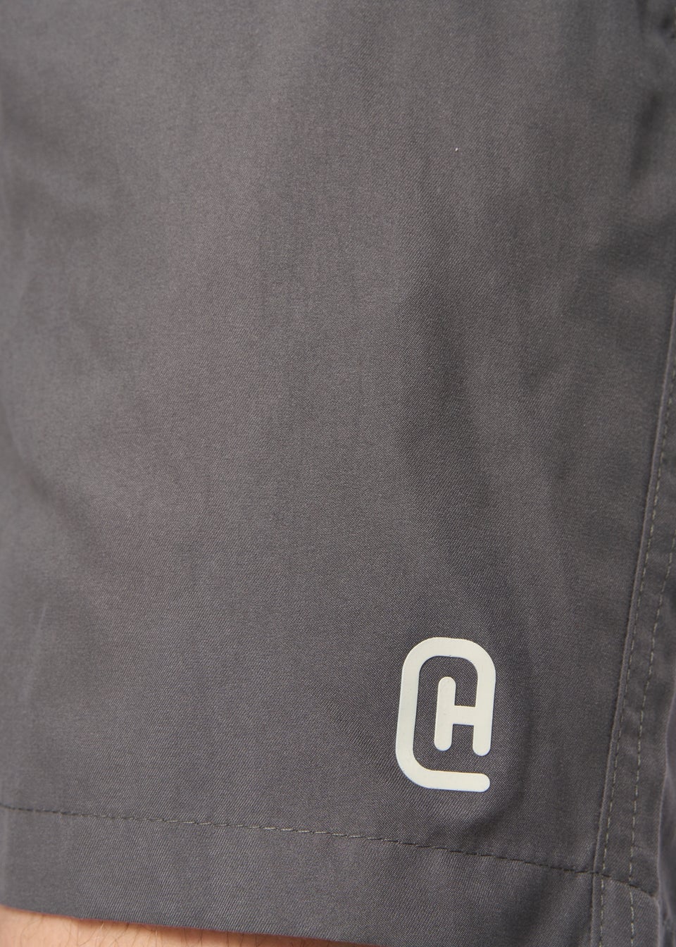 Crosshatch Charcoal Wabasso Swim Shorts