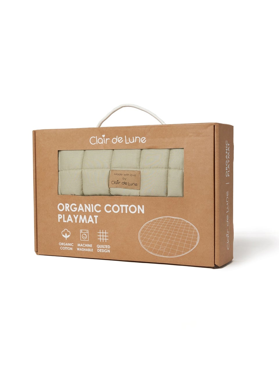 Clair de Lune Organic Sage Play Mat