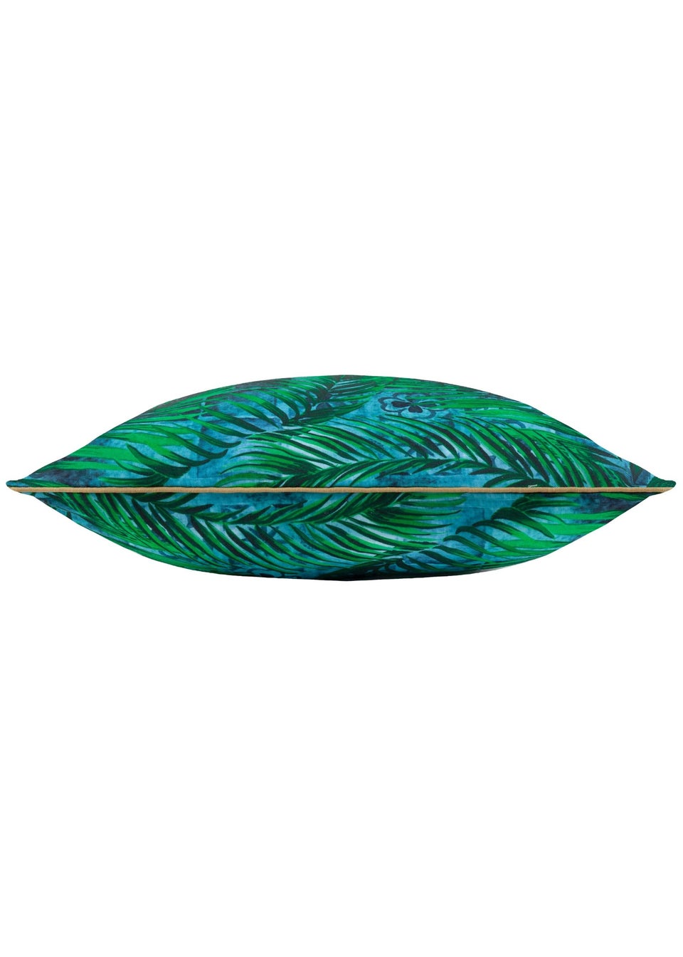 Paoletti Dark Blue Majorelle Palm Outdoor Outdoor Cushion