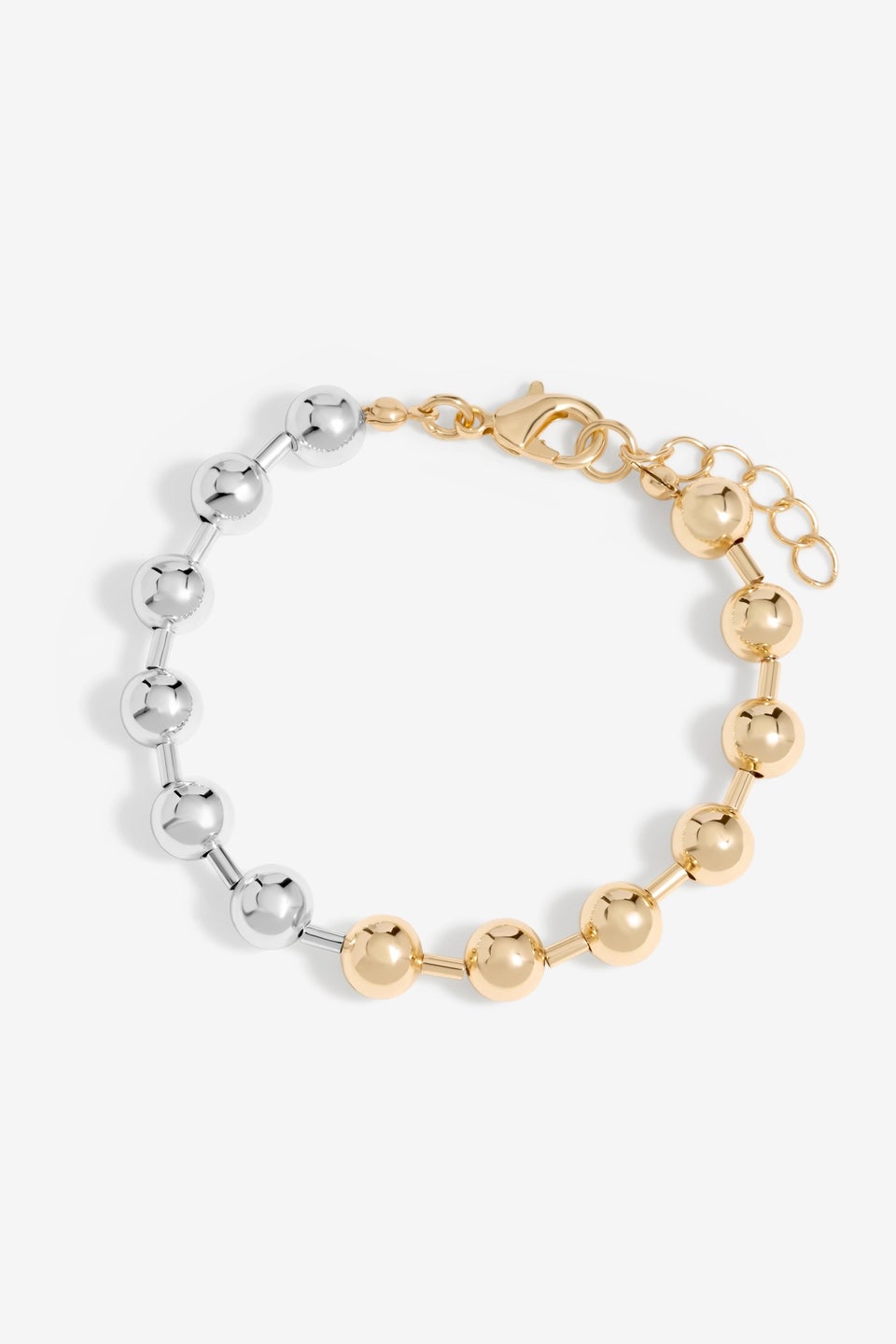 Mood Two Tone Chain Orb Bracelet