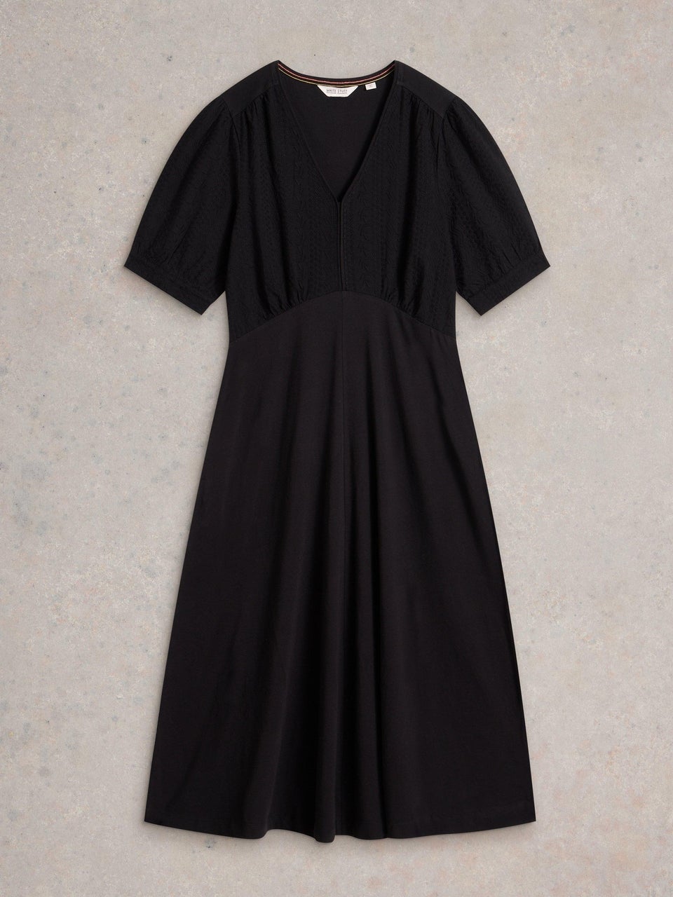 Jerseykleid Megan mit Lochspitze