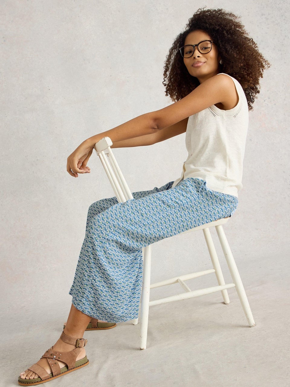Culotte Lisette mit Knittereffekt