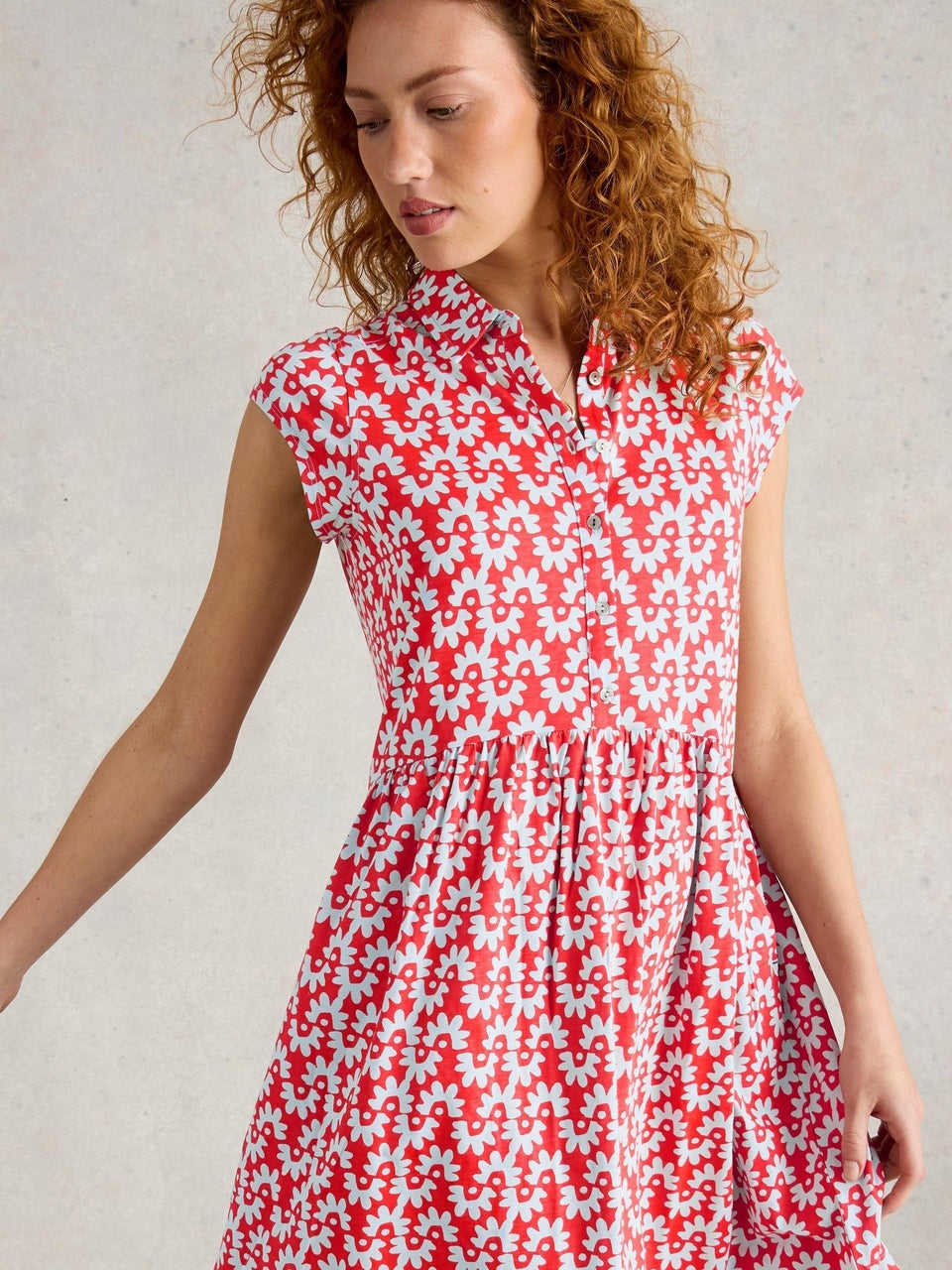 Hemdblusenkleid Everly aus Jersey