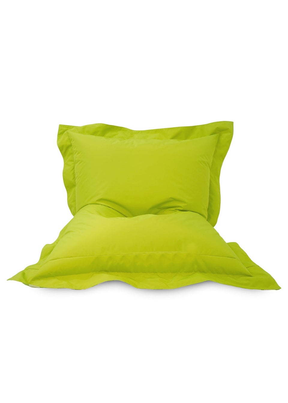rucomfy Indoor/Outdoor Giant Squashy Squarbie Olive Green Beanbag