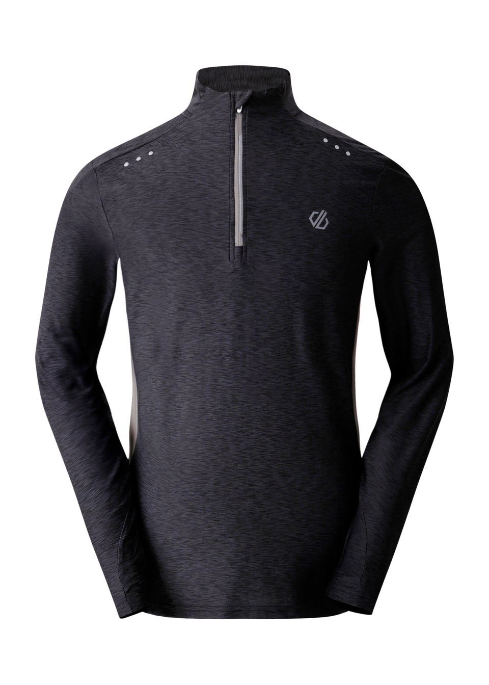 Dare2b Black Marl Power Up III Reflective Jersey
