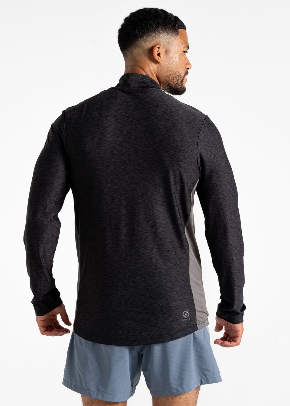 Dare2b Black Marl Power Up III Reflective Jersey