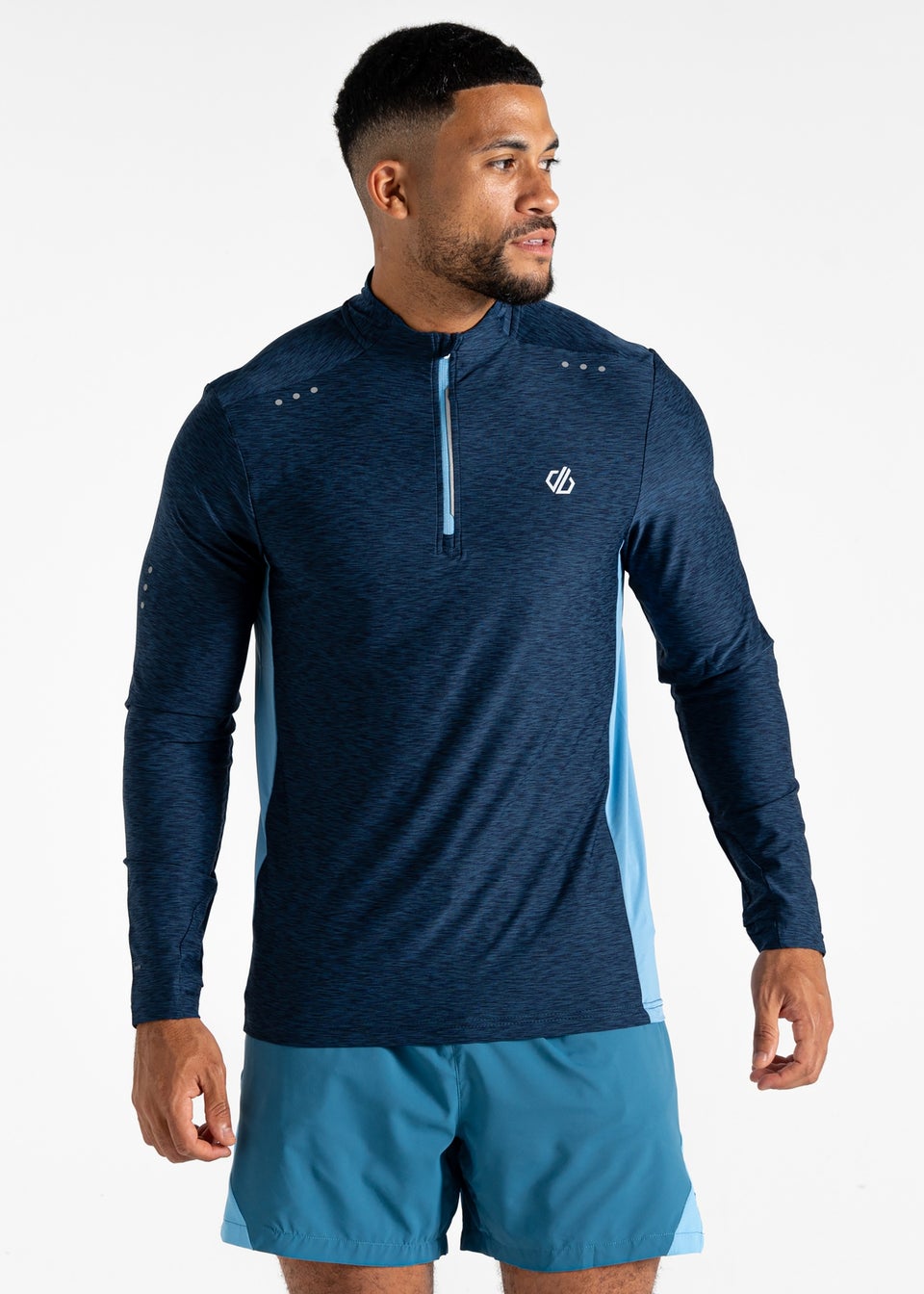 Dare2b Moonlight Denim Marl Power Up III Reflective Jersey
